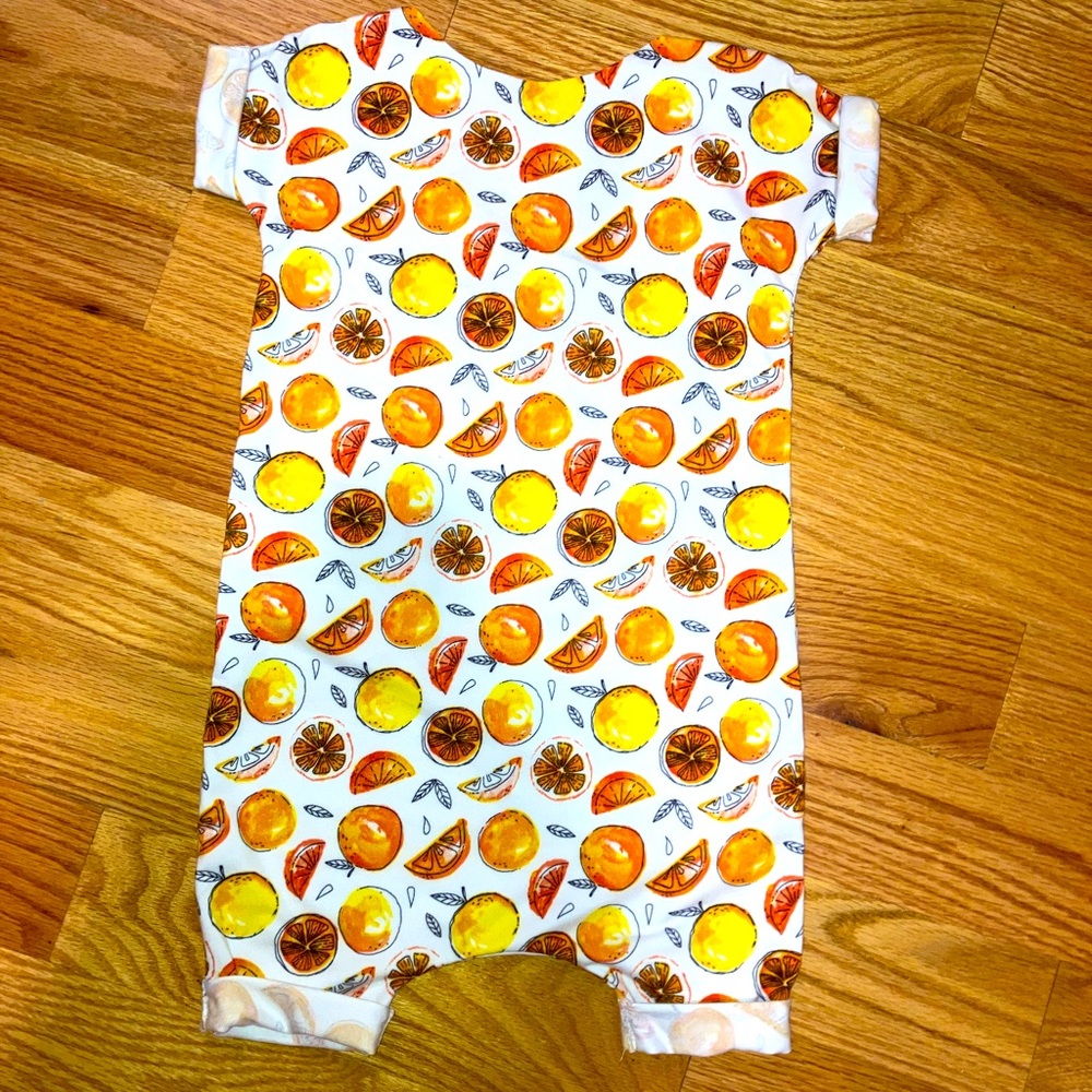 Raw neck romper!
